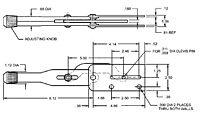 Locking Brake Lever (165-508-009) - 2