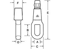 Oval Eye Fittings - 2