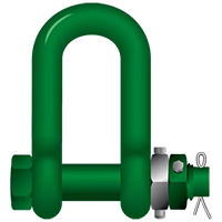 G-4433 Green Pin Towing Shackles Primary
