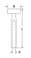 Dimensional Drawing for Dome Swage