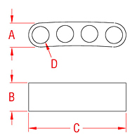 316 Stainless Steel Bracelet Straps - 2