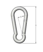 Carbiner-Type Snap Hook