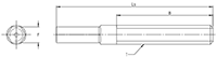 Threaded Plug dimensions