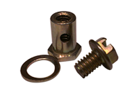 zinc plated swivel assembly