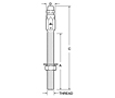 Fine Thread: Stud Socket Fitting (EIPS Rated) - 2