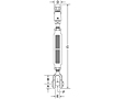 Open Body Clevis and Socket Turnbuckle - 2