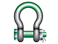 Green Pin® Super Bow Shackles with Safety Bolt