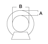 Dimensional Drawing for Pad Eye